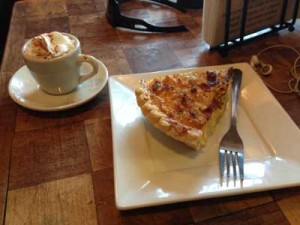 quiche of the day