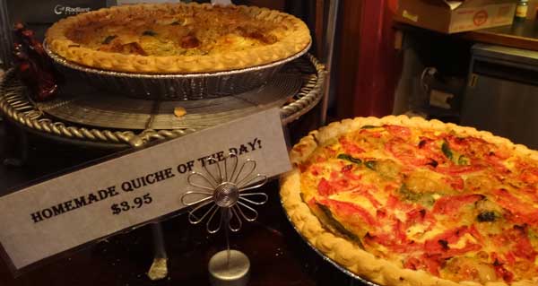 quiche of the day