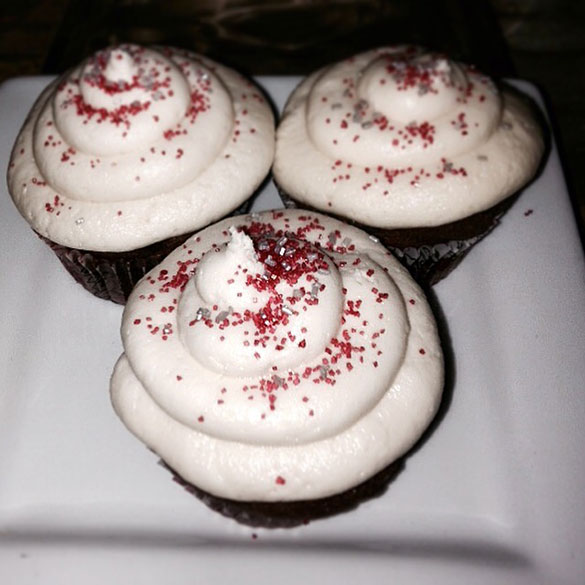 Gluten Free, Vegan Valentines Day Cupcakes